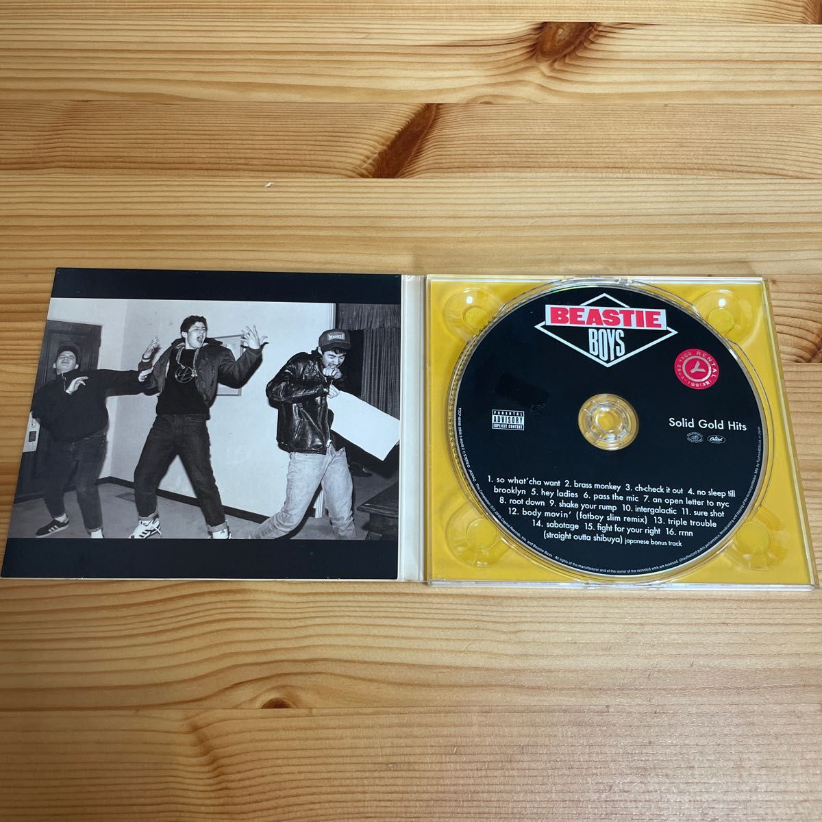 CD BEASTIE BOYS Solid Gold Hits ビースティーボーイズ レンタル落ち 中古品