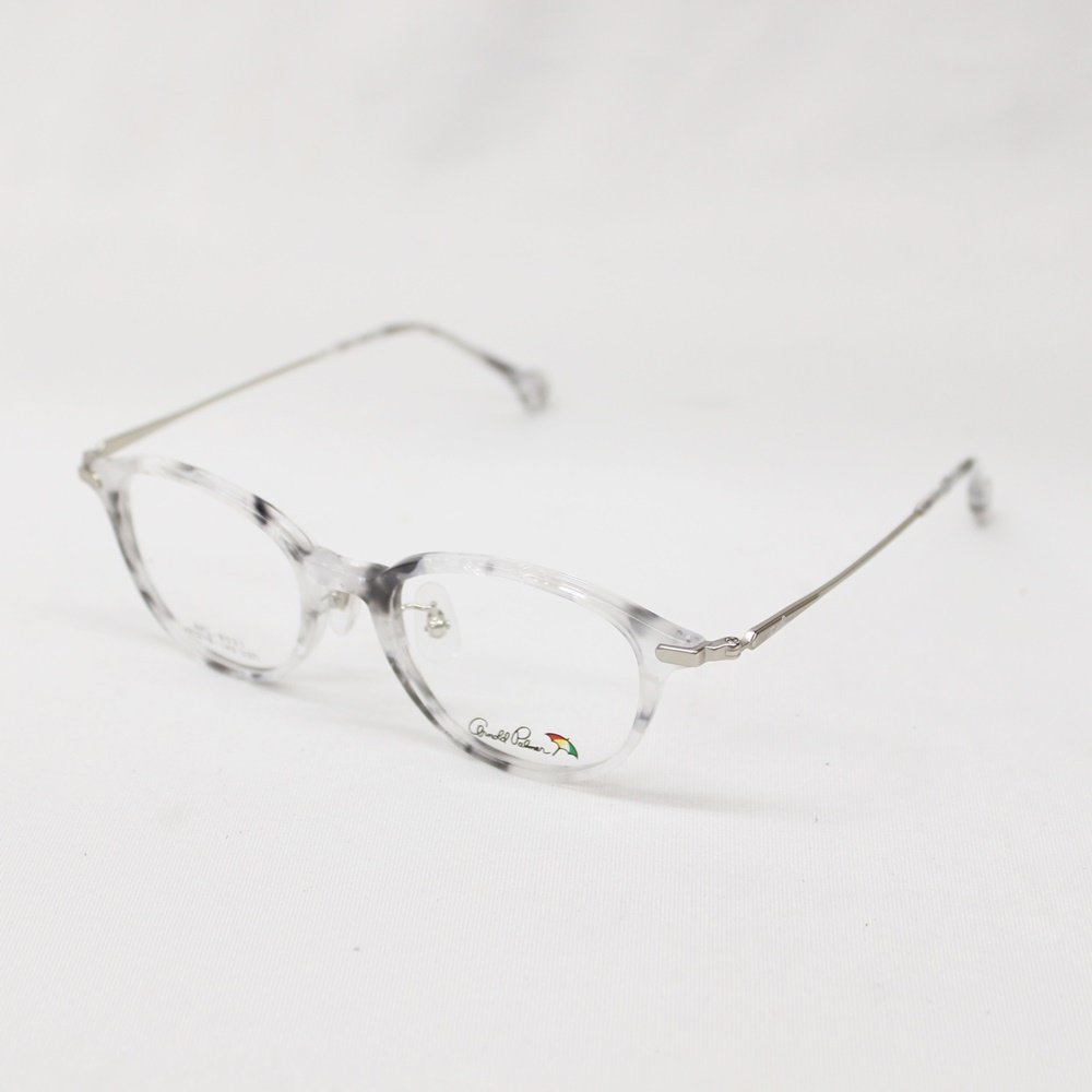 アーノルドパーマー Arnold Palmer 眼鏡 メガネフレーム APL-6031 col.6 クリア/ブラック系 ケース付き 未使用品☆_画像2