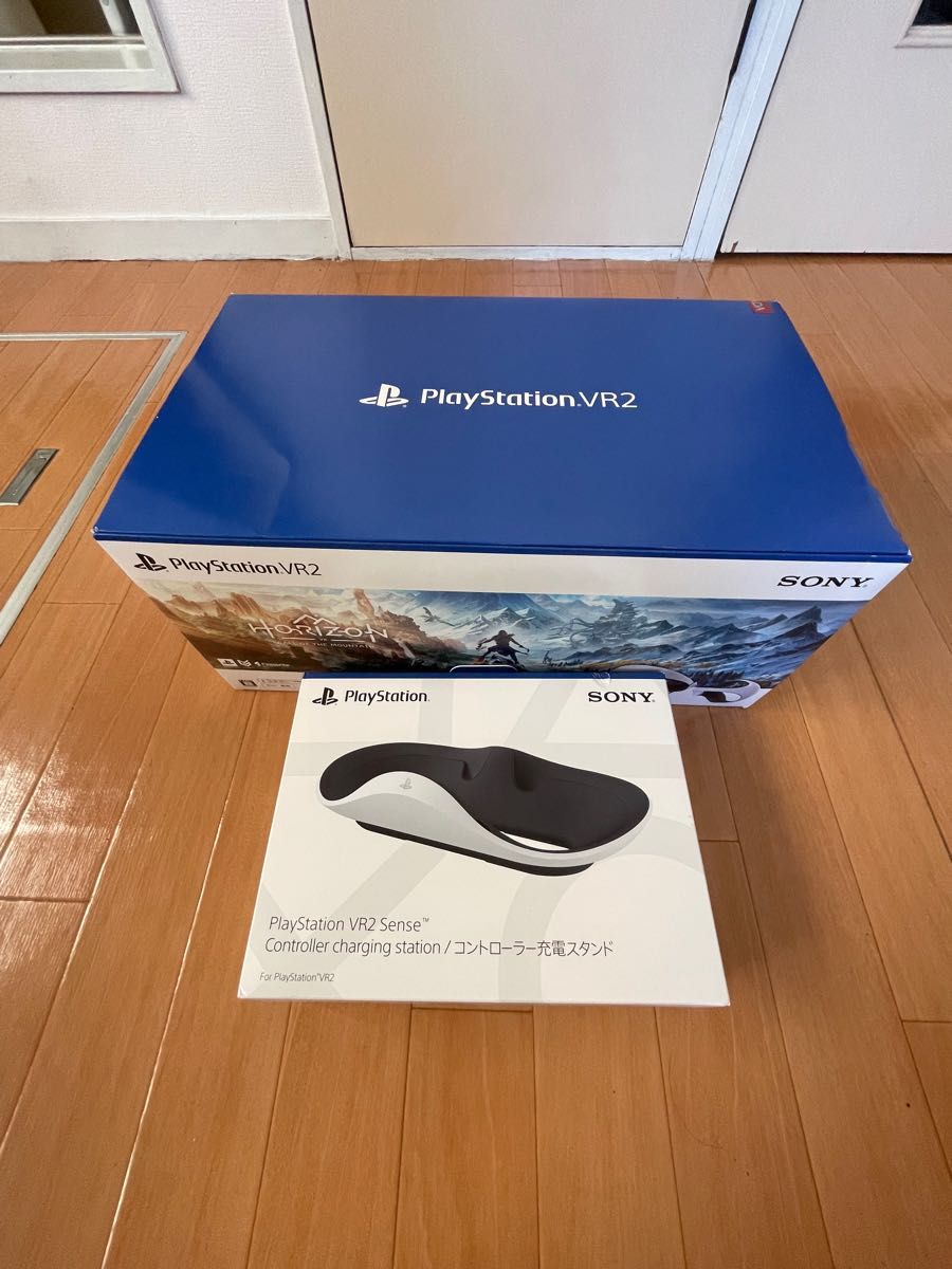 PS5 PlayStation VR2 本体＋コントローラー専用充電器付き psvr2