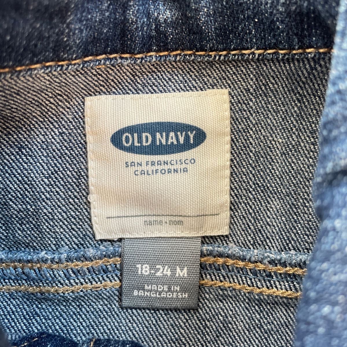 【OLD NAVY】Gジャン 18-24M 90cm