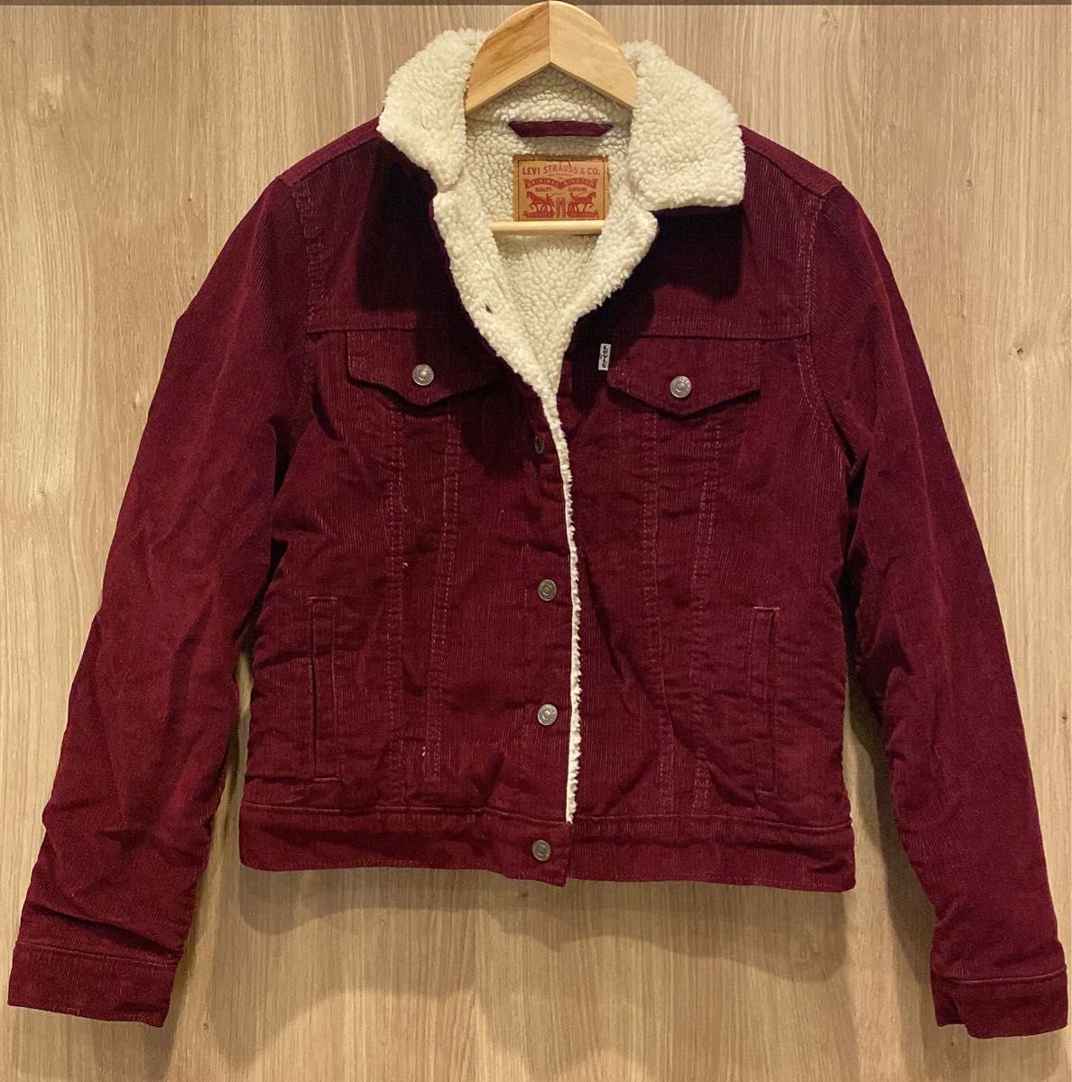 Levi's 】リーバイス コーデュロイ ボアジャケット ショート Levi's 】リーバイス コーデュロイ ボアジャケット ショート