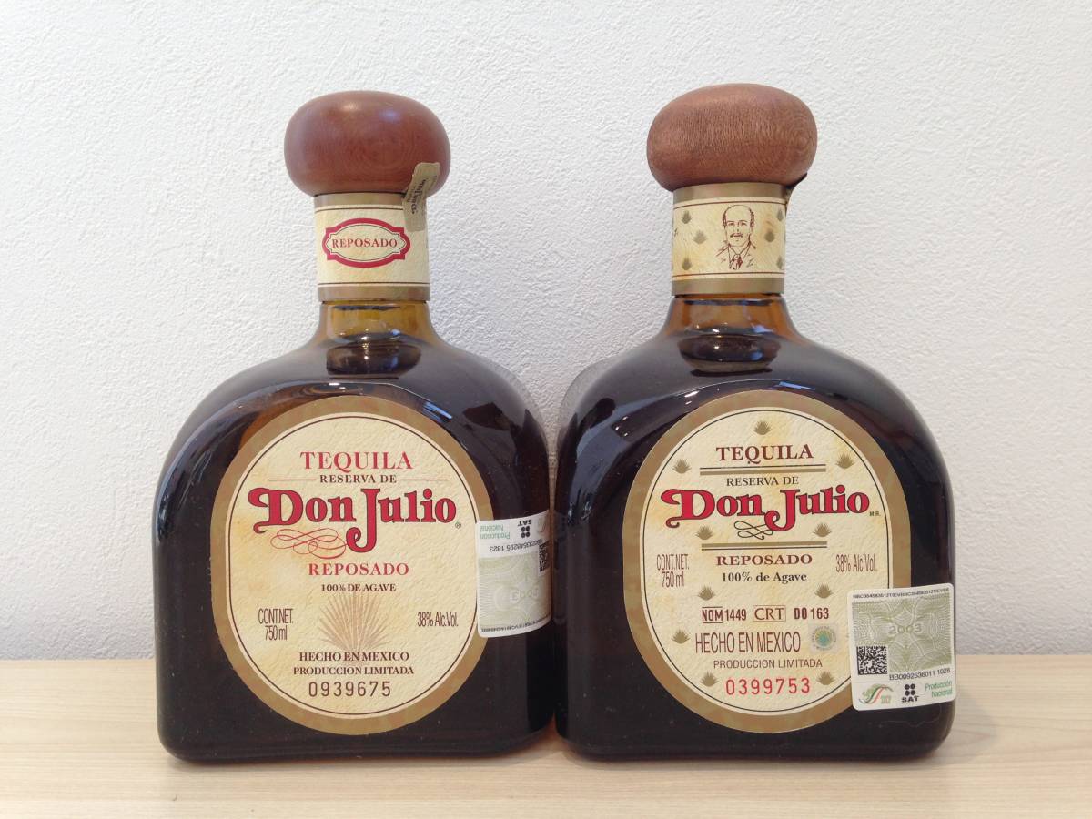 {8168}Don Julio( Don f rio ) Reposadoreposado tequila not yet . plug 750ml×2 pcs set 