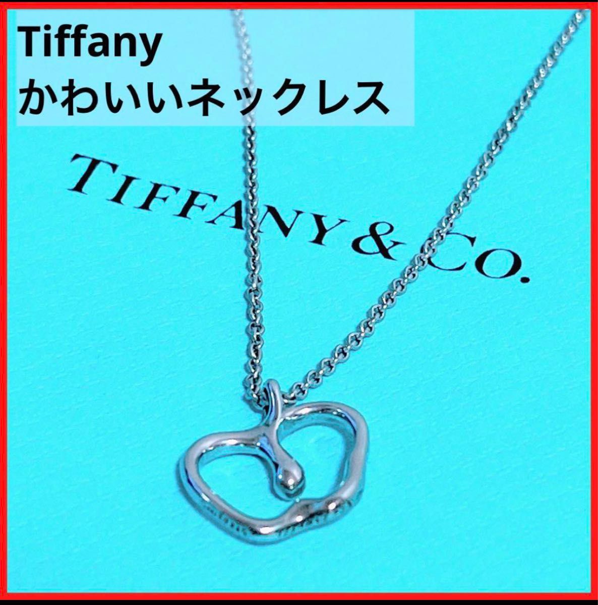 TIFFANY&Co ティファニー アップル モチーフ ネックレス シルバー