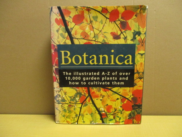 【05092717】Botany: The Illustrated A-Z of over 10,000 Garden Plants■植物図鑑【洋書】■Geoff Burnie　他(著)_画像1