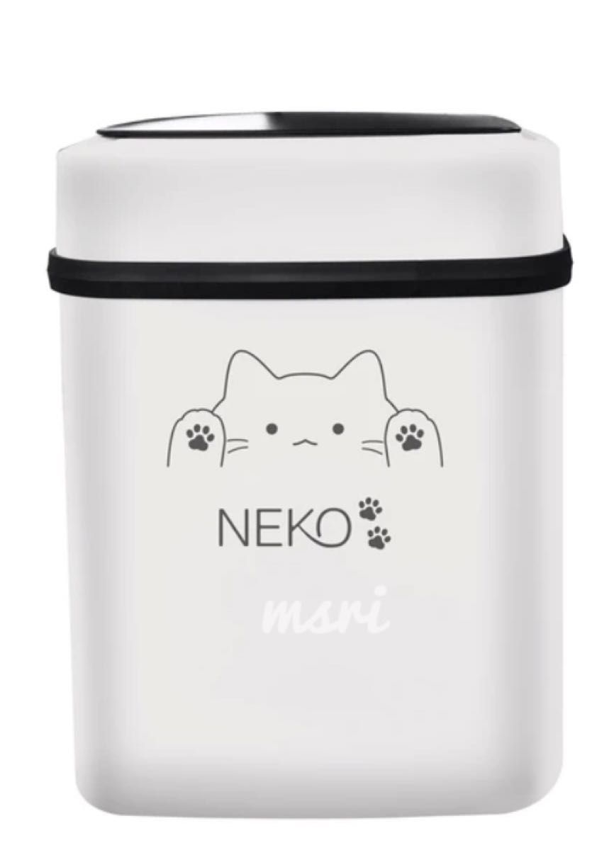 NEKO ねこ センサー式ゴミ箱 10L オフホワイト|Yahoo!フリマ NEKO ねこ センサー式ゴミ箱 10L オフホワイト|Yahoo!フリマ