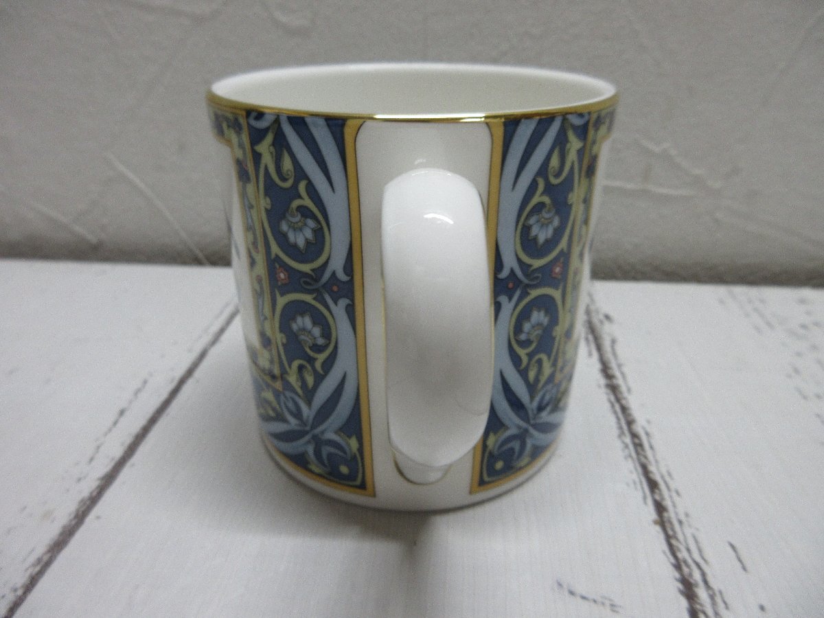 １円　　良品　WEDGWOOD BLUE ELEPHANT ウェッジウッド ブルーエレファント マグカップ 【星見】_画像2