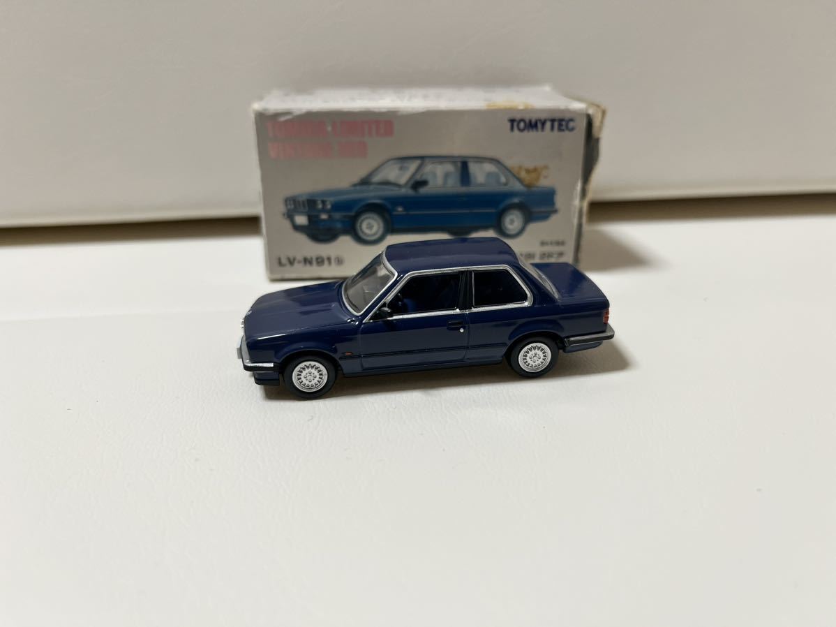 LV-N91b BMW 318i 2ドア （青） （1/64スケール トミカリミテッドヴィンテージNEO 274100）_画像2