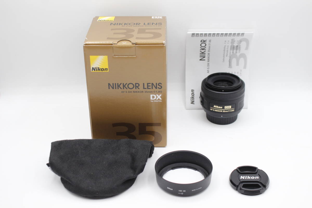 極上美麗品◇Nikon ニコン AF-S NIKKOR 35mm F1.8 G◇元箱付♪-10-