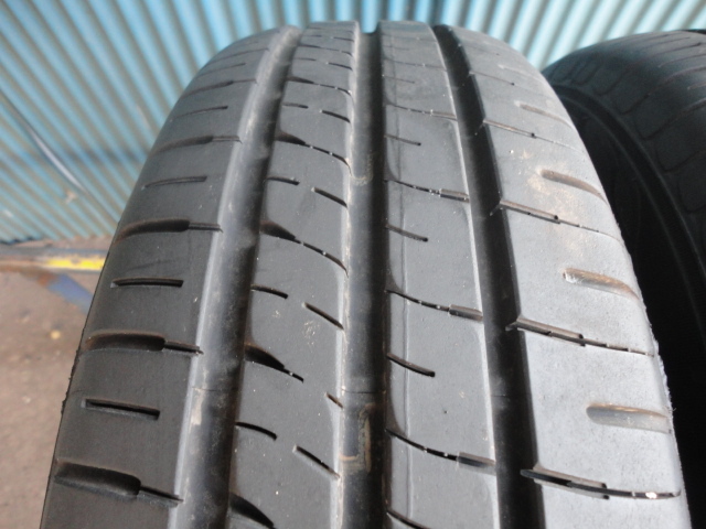 ダンロップ　ENASAVE EC204　185/65R14　2本　9.5分溝　程度良好！_画像2