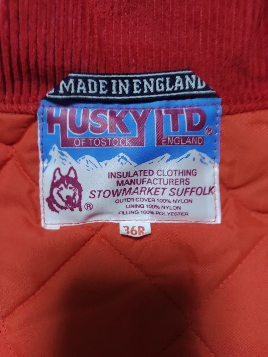 (20%OFF+@10/31迄)HUSKY/ハスキー キルティングジャケット (英国王室御用達ブランド)新品未使用