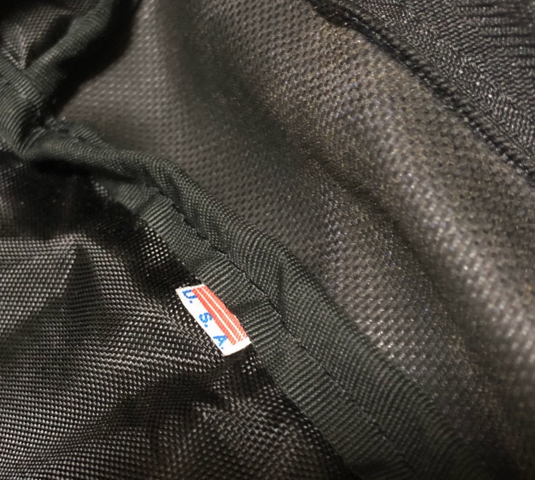 Supreme シュプリーム Back Pack バックパック 黒 made in USA アメリカ製 ★ 中古 希少 正規品_画像4