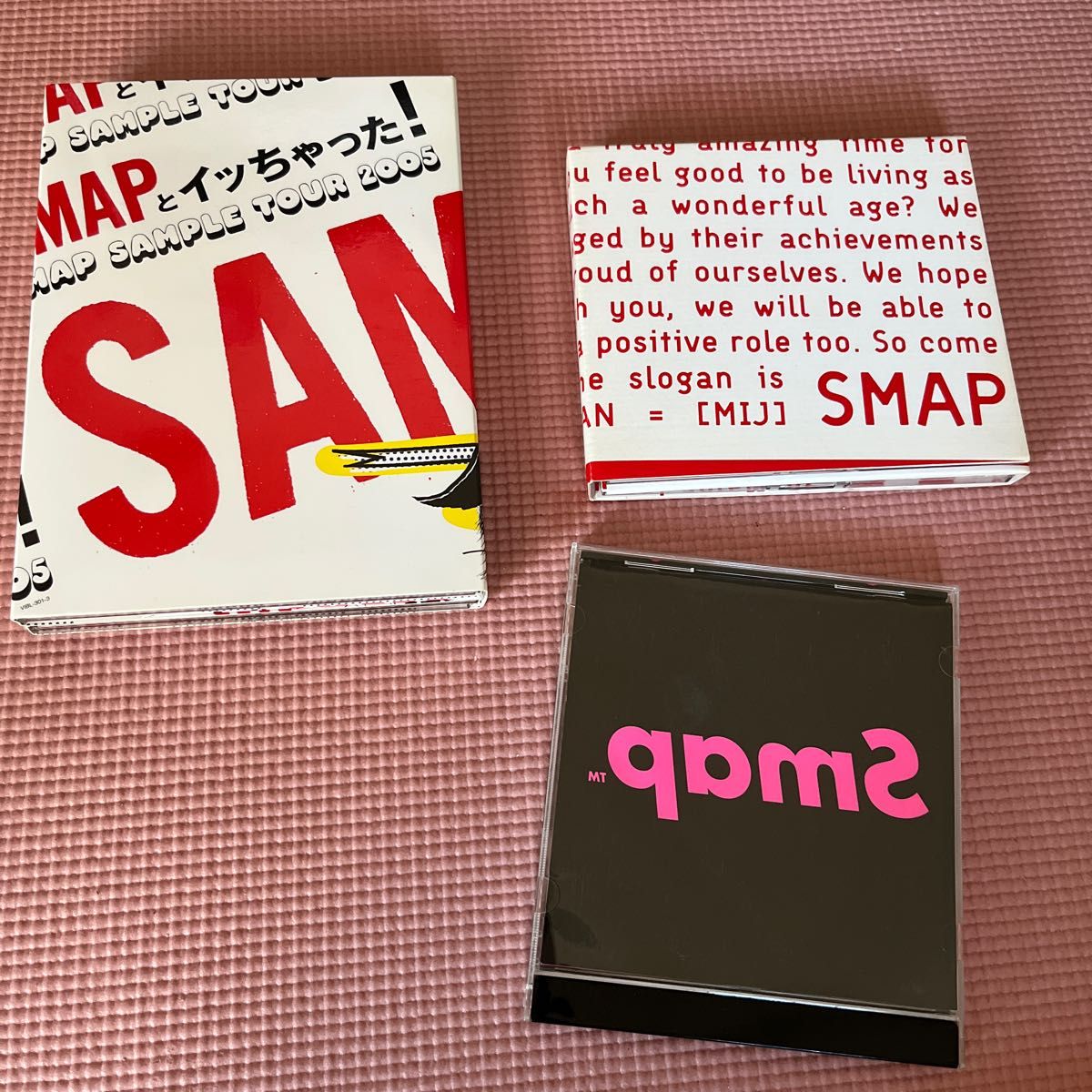 SMAP DVD SMAPとイッちゃった！DVD アルバム2点