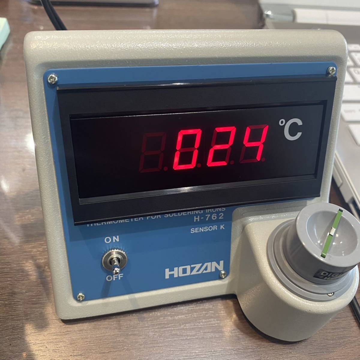 【未使用】HOZAN 半田コテ温度計 H-762 サーモメーター 半田 温度 _画像4