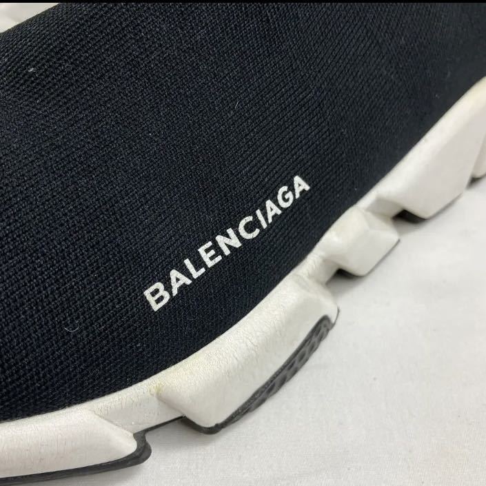 【正規品・美品】バレンシアガ　Balenciaga Speed Trainer Black White Volt スニーカー　ブラック　スピードトレーナー　42 27.5cm_画像2