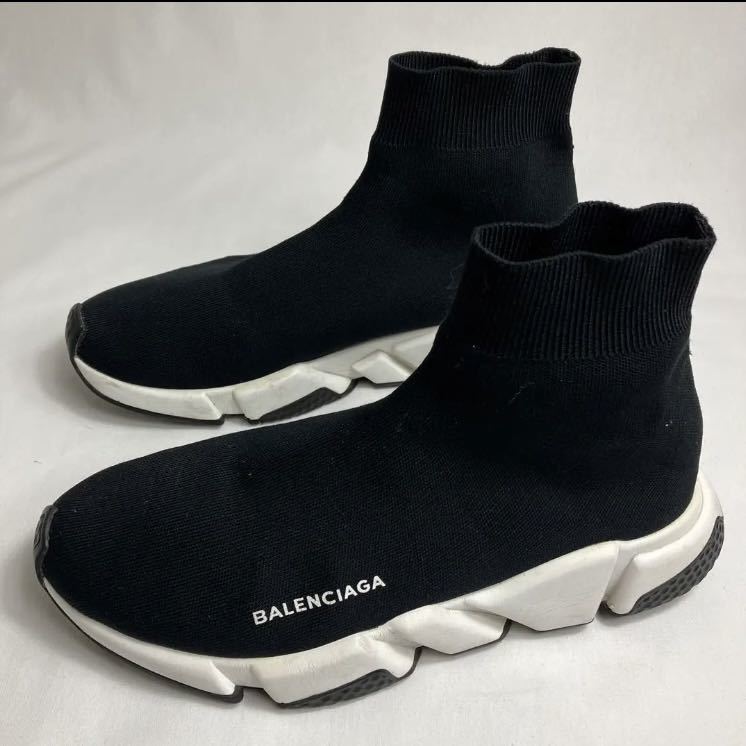 【正規品・美品】バレンシアガ　Balenciaga Speed Trainer Black White Volt スニーカー　ブラック　スピードトレーナー　42 27.5cm_画像3