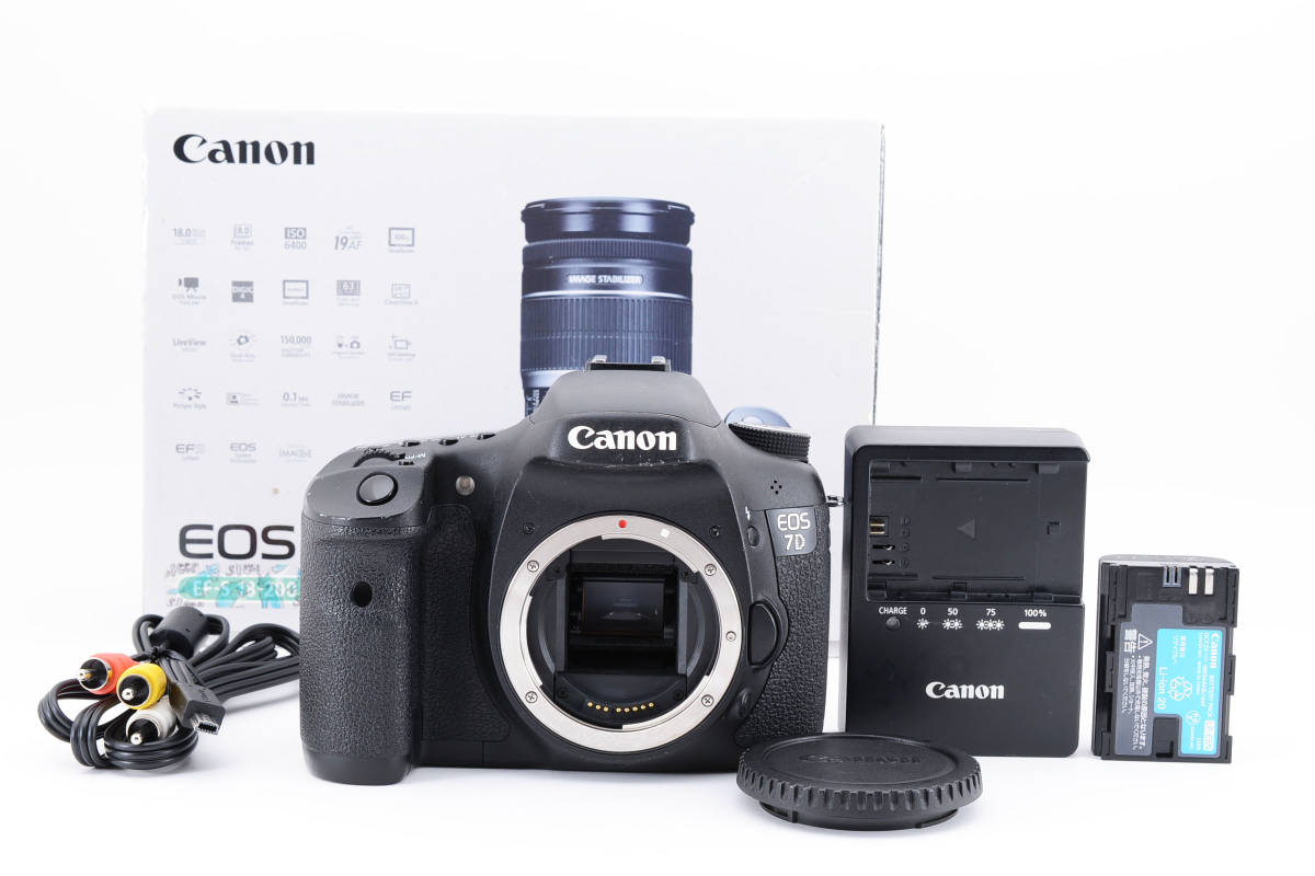 キャノン Canon EOS 7D デジタル一眼レフカメラ 《元箱付き完動品