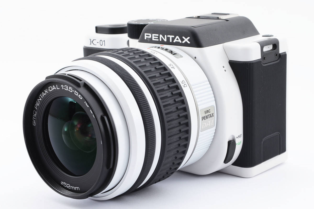 □ 美品 □ ペンタックス PENTAX K-01 ミラーレス一眼 18-55mm レンズ