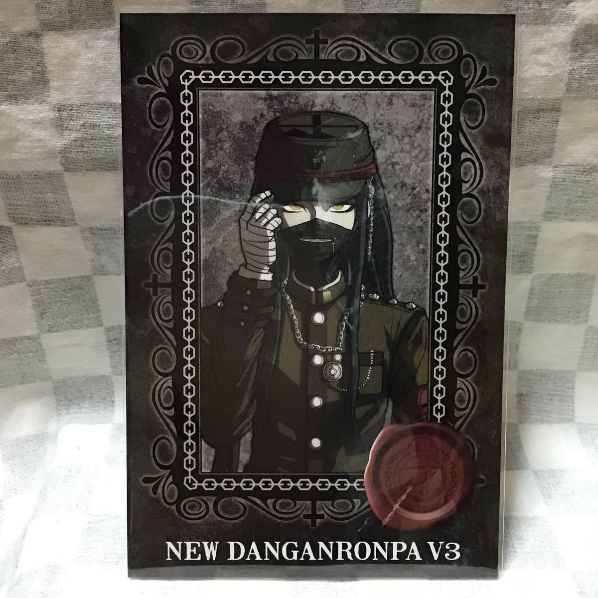 ニューダンガンロンパV3 特典 オリジナルポストカード 真宮寺是清_画像1