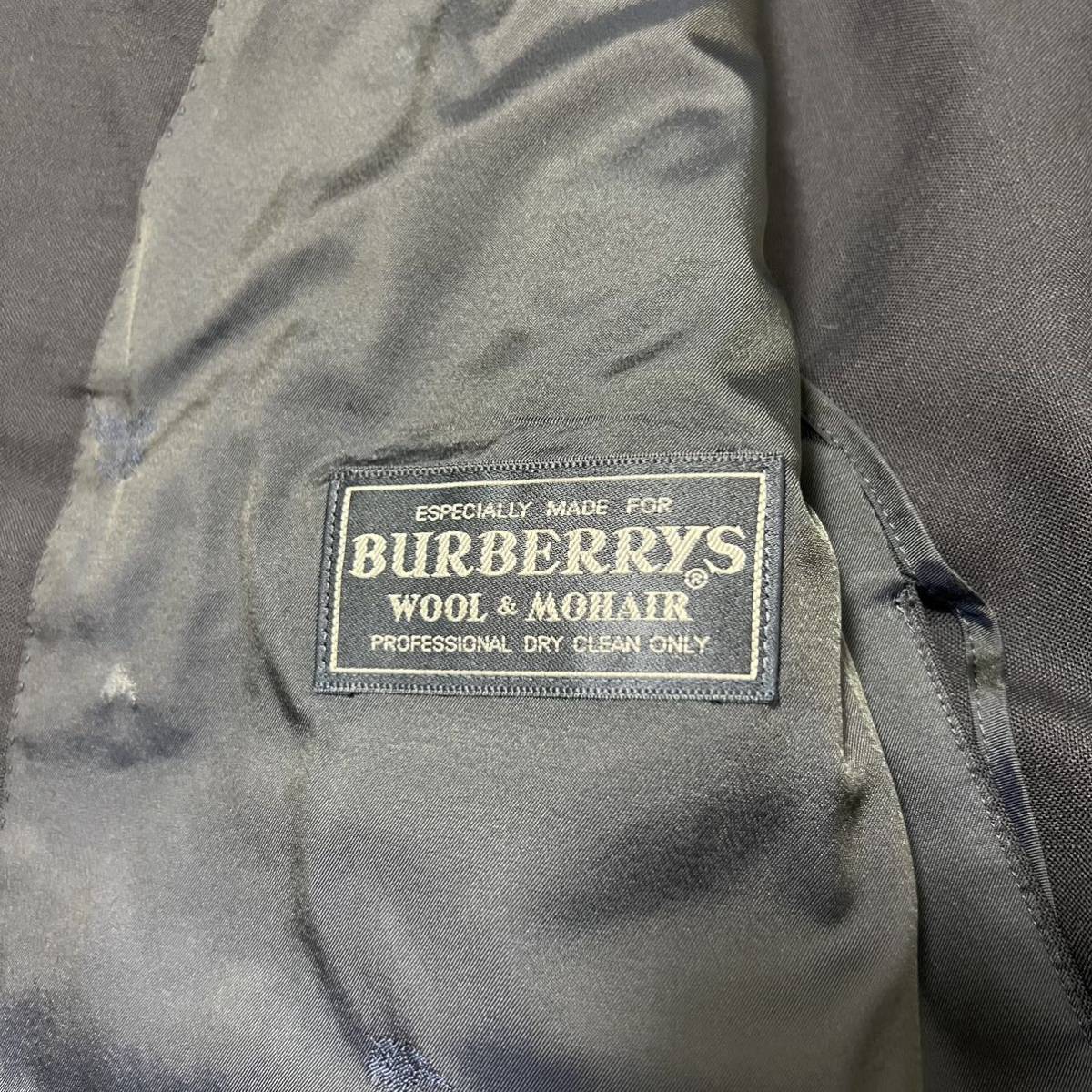 紺ブレ Burberrys PRORSUM プローサム テーラードジャケット ダブル 金ボタン シャドーホース 170 A5_画像5