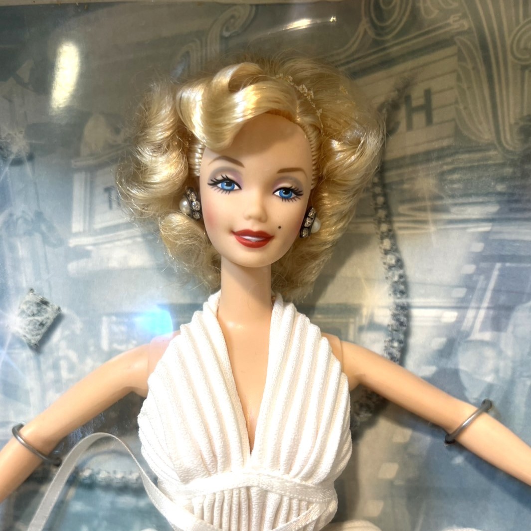 ヴィンテージ Mattel Barbie as Marilyn THE SEVEN YEAR ITCH マリリン コレクターエディション バービー 人形 超レア TJ1402_画像6