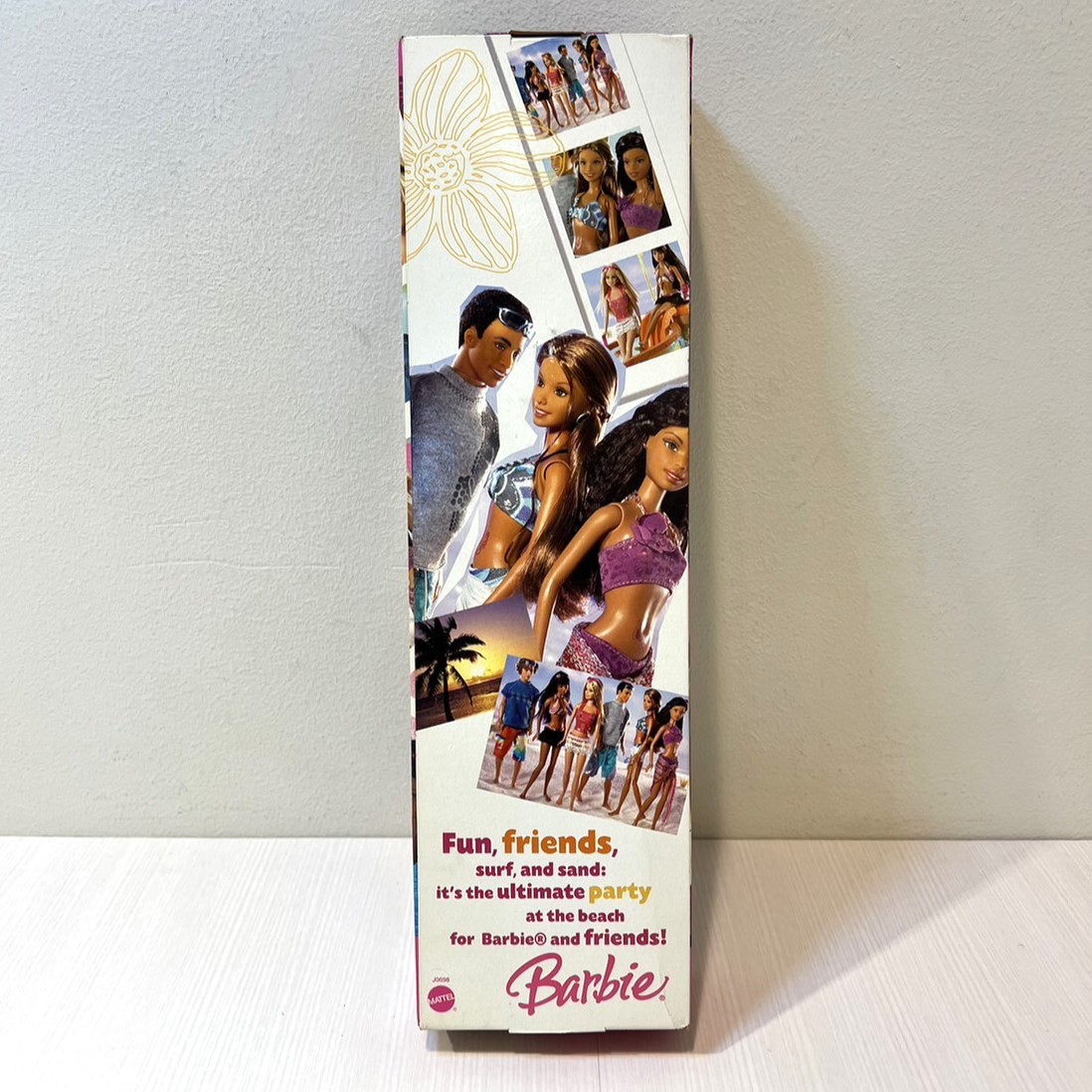  Vintage MATTEL Barbie Beach Fun Barbie кукла пляж вентилятор очень редкий TJ0603