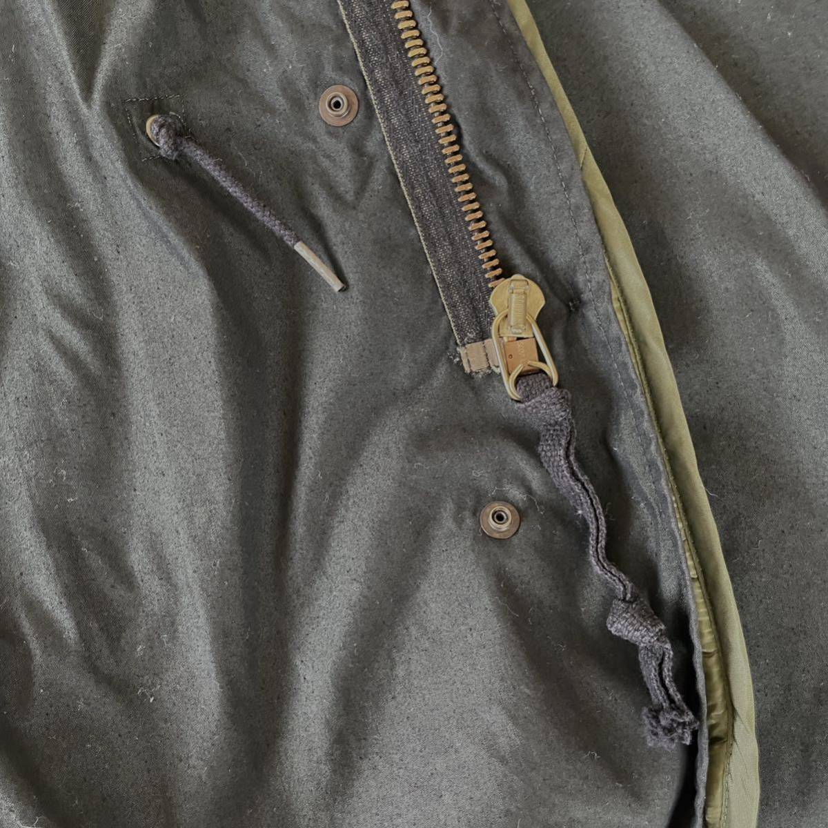 70's berberjin購入 U S ARMY M-65 Fishtail Parka XS 黒染め 70's berberjin購入 U S ARMY M-65 Fishtail Parka XS 黒染め