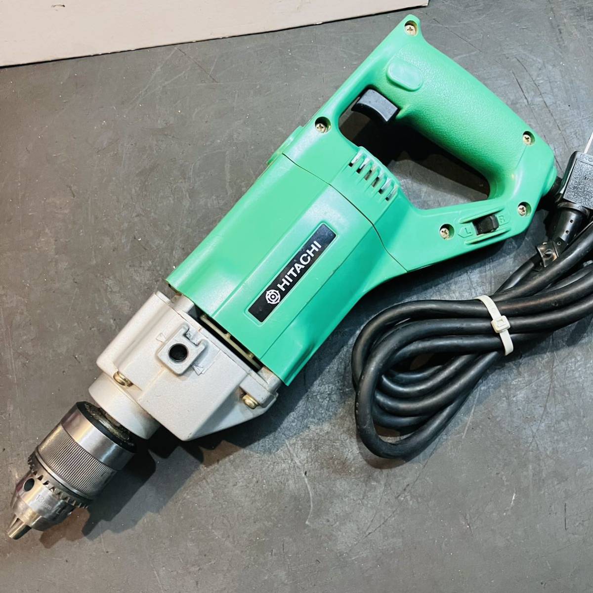 日立工機 低速ドリル ホールソードリルD13SA 100V 13mm 正逆回転
