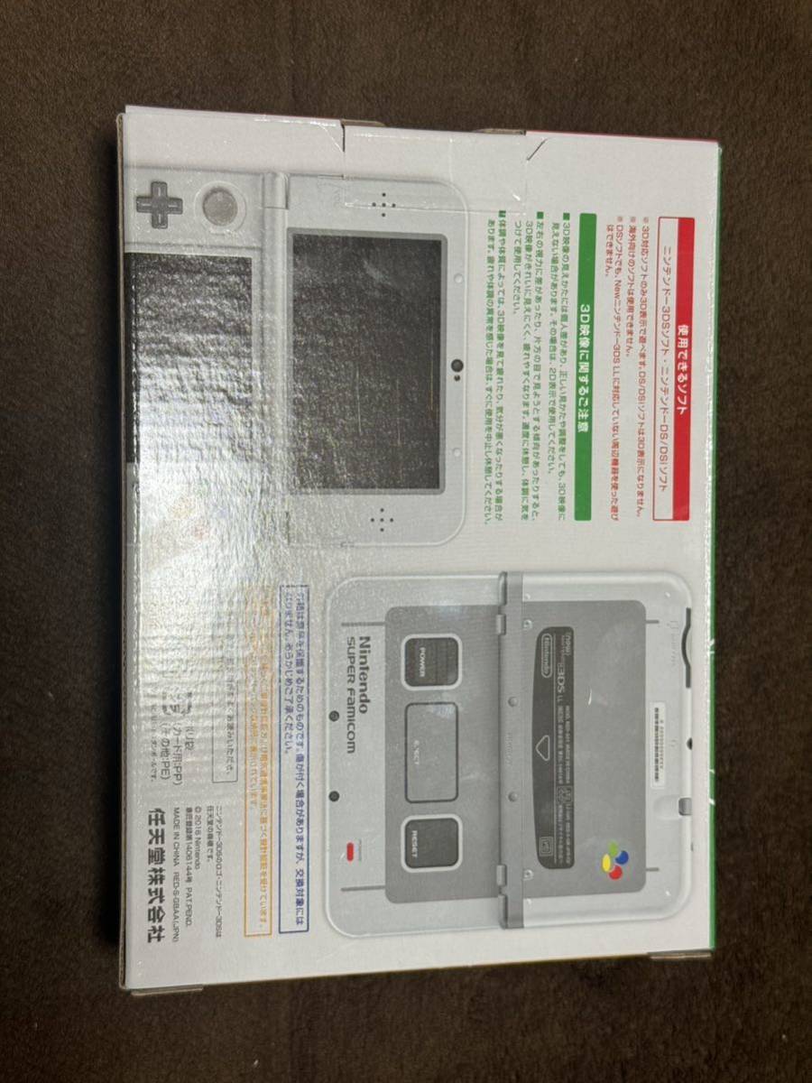 任天堂 new NINTENDO 3DS LL スーパーファミコン エディション 未使用 ゲーム 本体_画像2