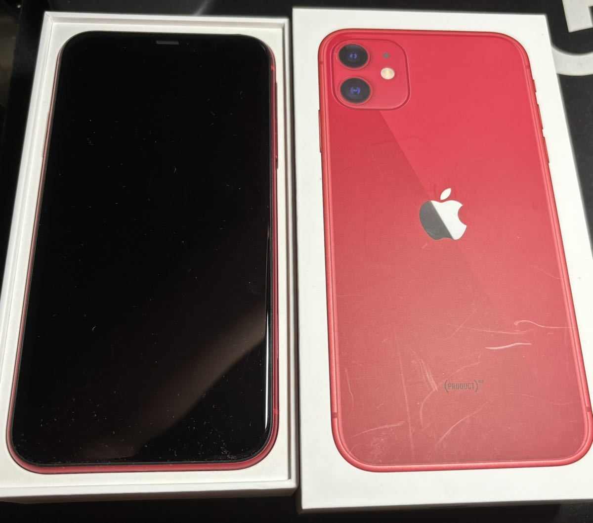 宅配 iPhone11 Apple 128GB SIMフリー NWM32J/A A2221 (PRODUCT)RED