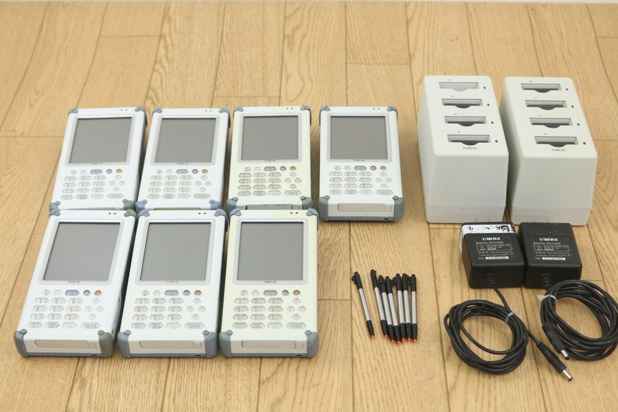NEC】(PW-WT51-01)ハンディターミナル7点 アダプタは後付 NEC】(PW-WT51-01)ハンディターミナル7点 アダプタは後付