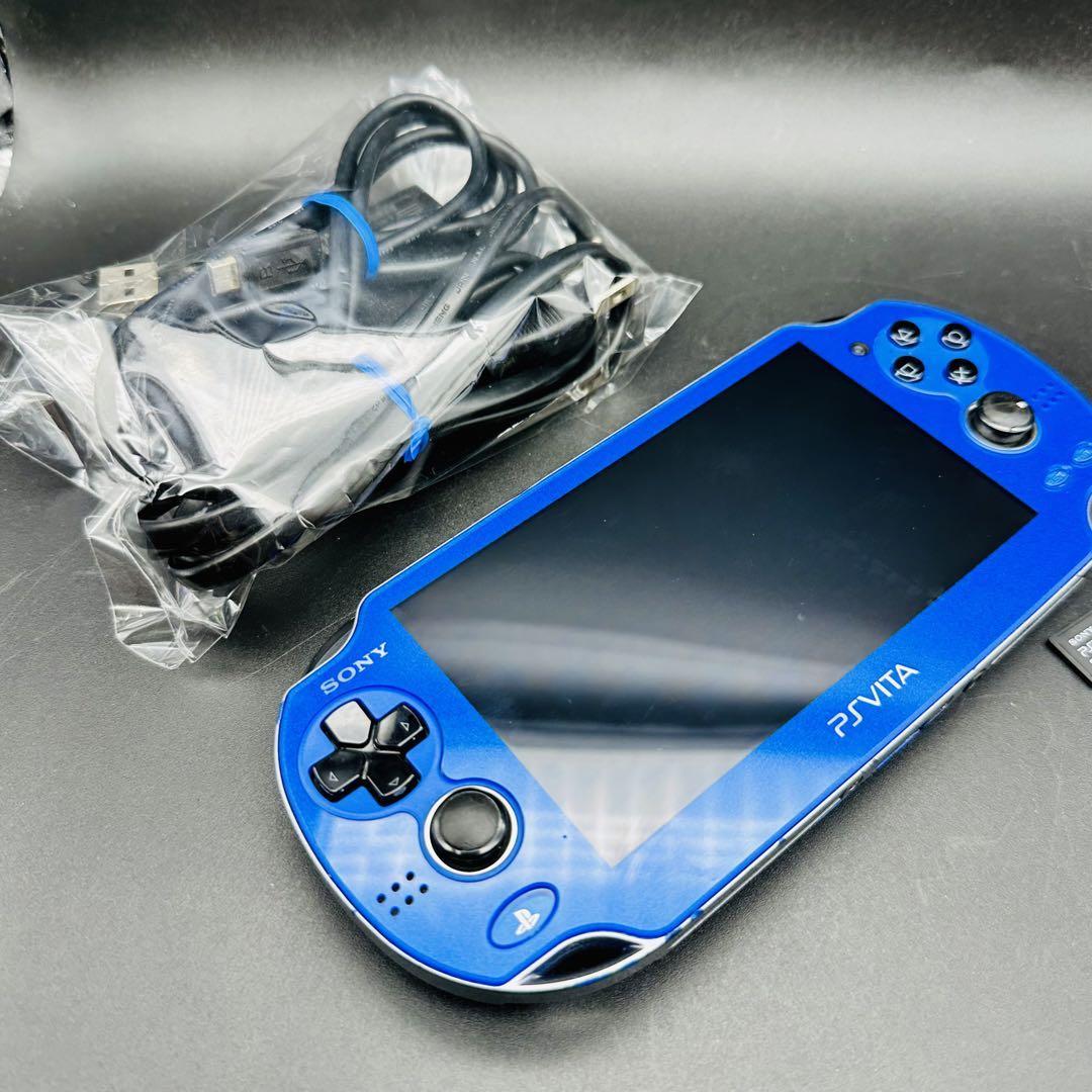 最前線の psvita pch-1000 ブルー PS Vita本体 - aragatsperlite.am