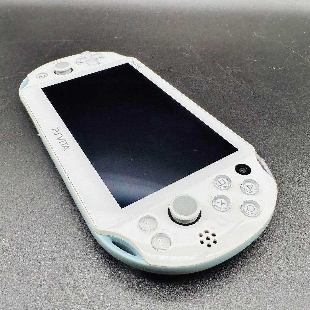 セール特価 psvita pch-2000 ライトブルー ホワイト PS Vita本体
