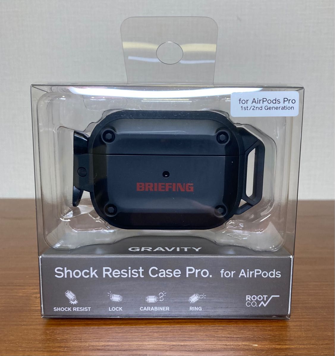 BR×ROOT CO for AirPods/AirPods Pro ブリーフィング briefing BR×ROOT CO for AirPods/AirPods Pro ブリーフィング briefing