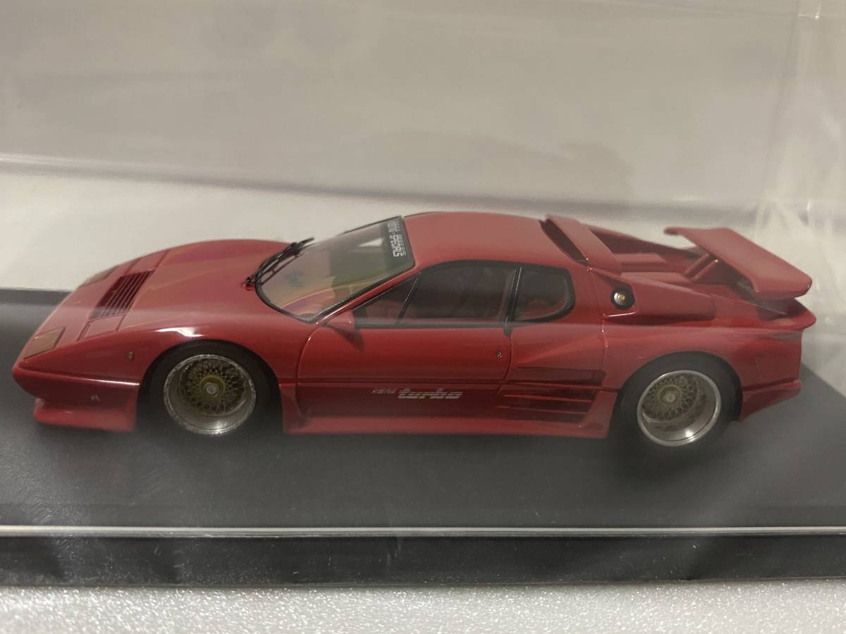 アイドロン EIDOLON メイクアップ MAKE UP 1/43 KOENIG FERRARI 512 BBi TURBO Red フェラーリ_画像4