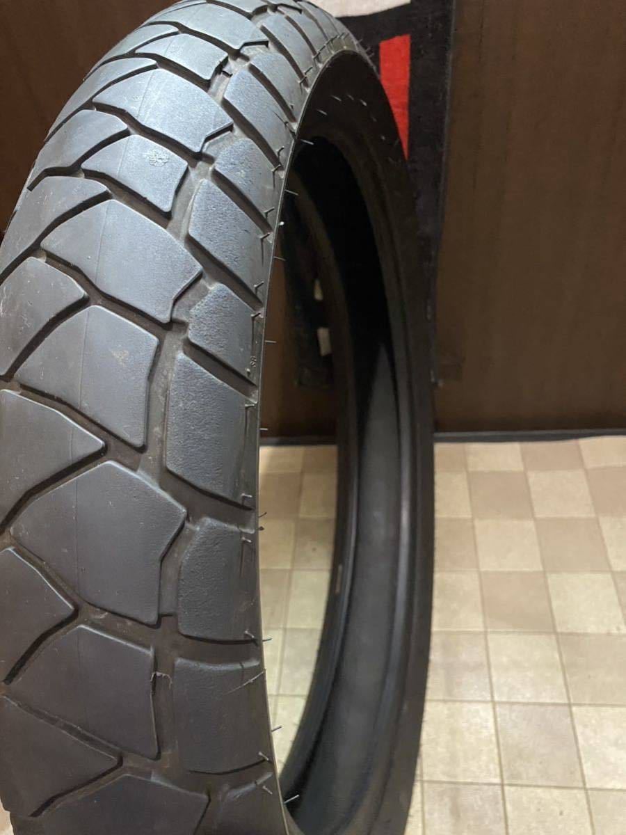 中古MCタイヤ MICHELIN ANAKEE ADVENTURE 2CT 120/70R19 ミシュラン アナキー アドベンチャー 120 70 19 0419 K4223_画像4