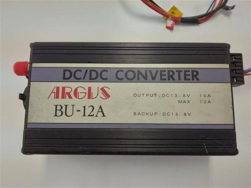 LP01-9596【北海道札幌市発】DC/DCコンバータ　アーガス　BU-12A/12V(中古)_画像1