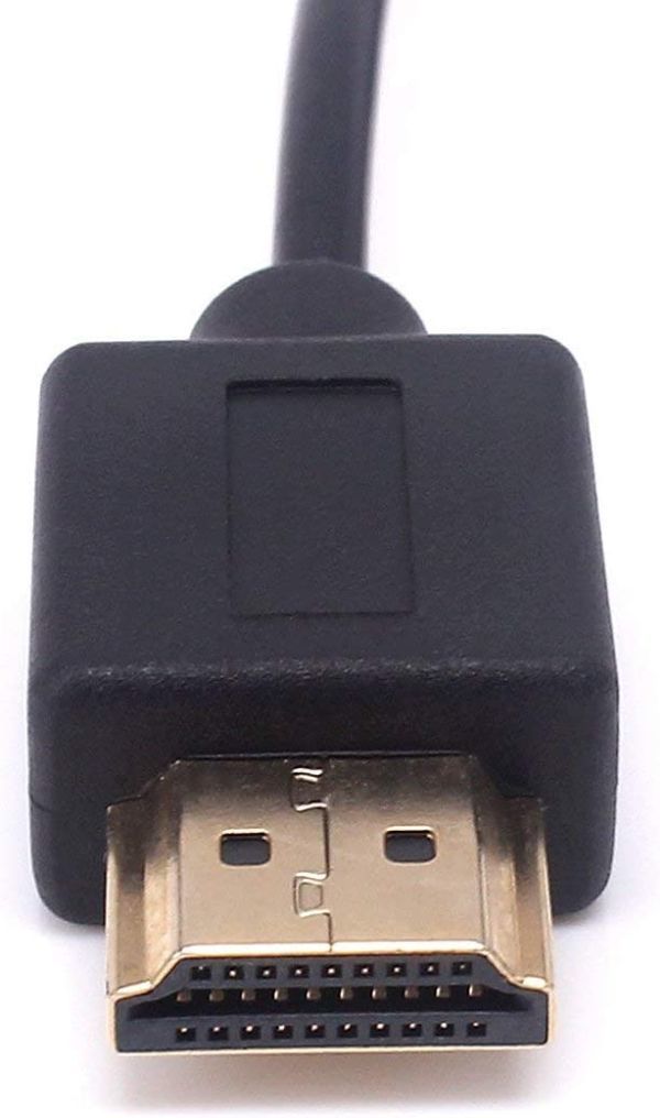【新品】USB 2.0 ⇒ HDMI 変換 ケーブル アダプタ 50cm コンバータケーブル E419の画像3