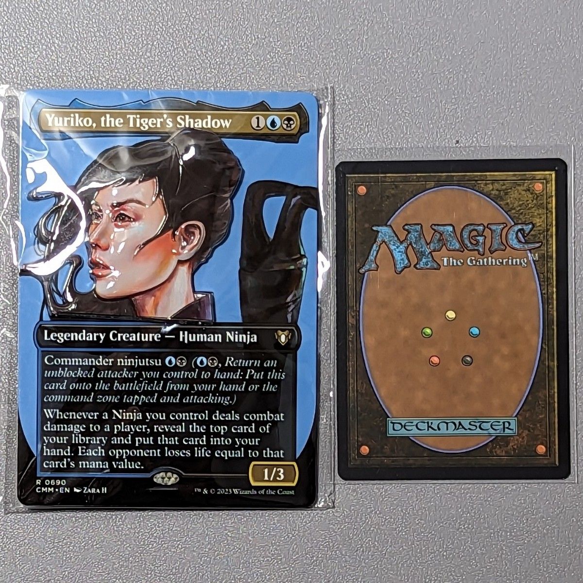 【未使用】MTG　虎の影、百合子　ピンズ　MagicCon