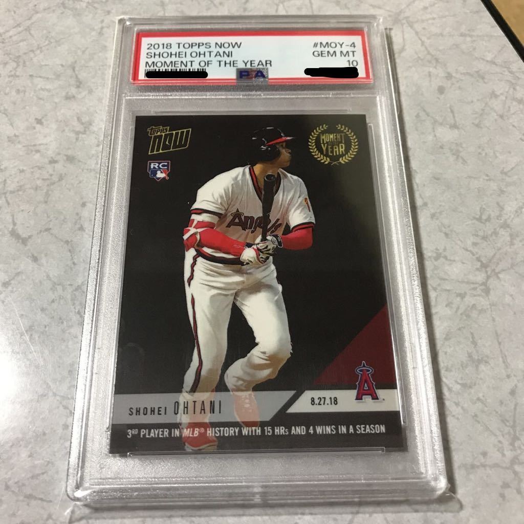 PSA 10 GEM MT 鑑定済] 大谷翔平 MLB ルーキーカード RC 2018 topps