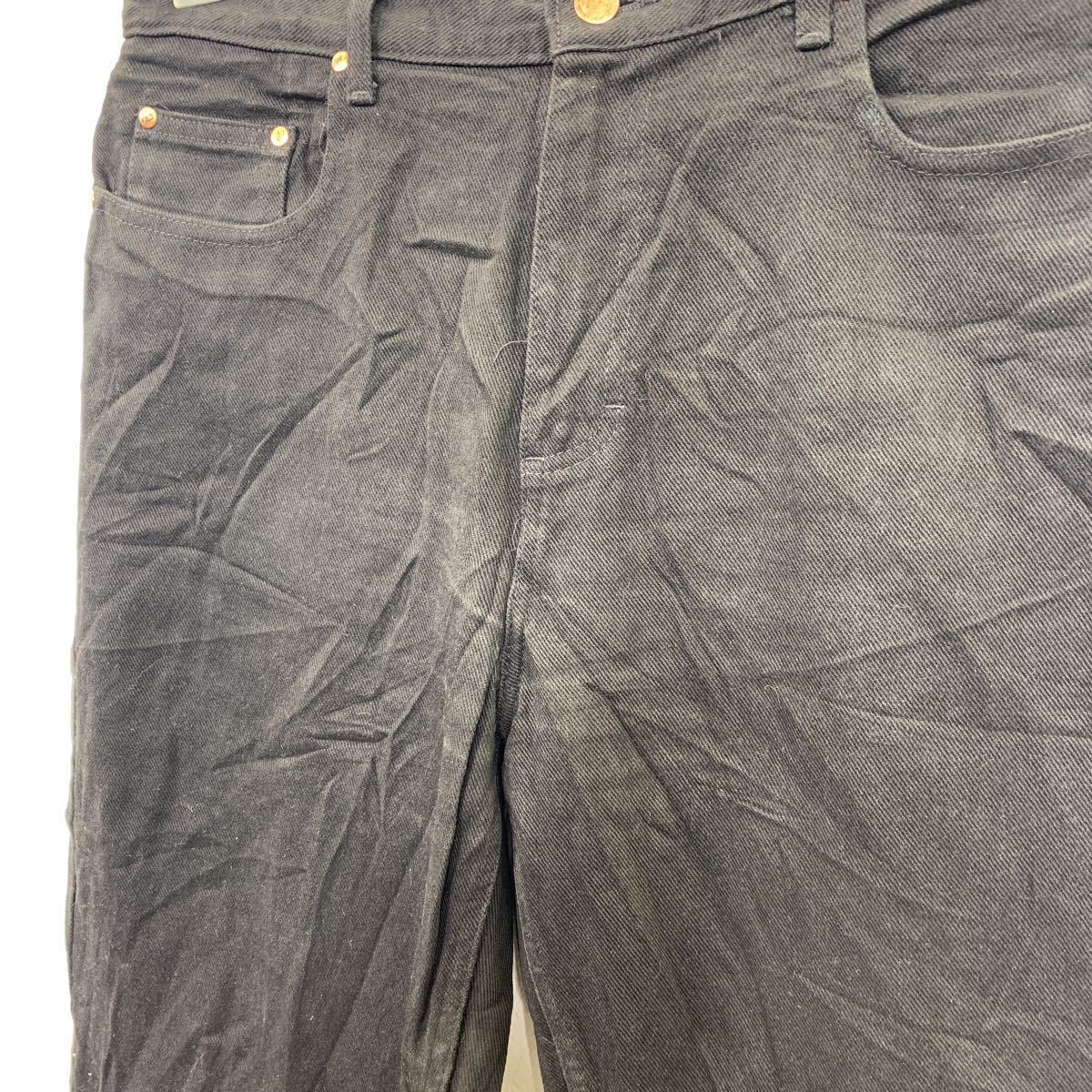 中古 古着 ARIZONA JEAN CO. デニムパンツ W34 ブラック メキシコ製 リラックスフィット 古着卸 アメリカ仕入 2310-262_画像4