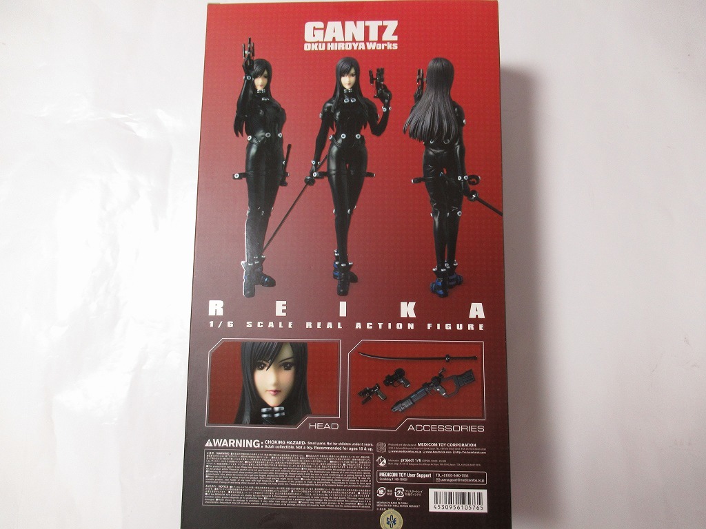 メディコム・トイ GANTZ ガンツ RAH リアルアクションヒーローズ レイカ 1/6 即決 フィギュア 同梱可能 未開封_画像8