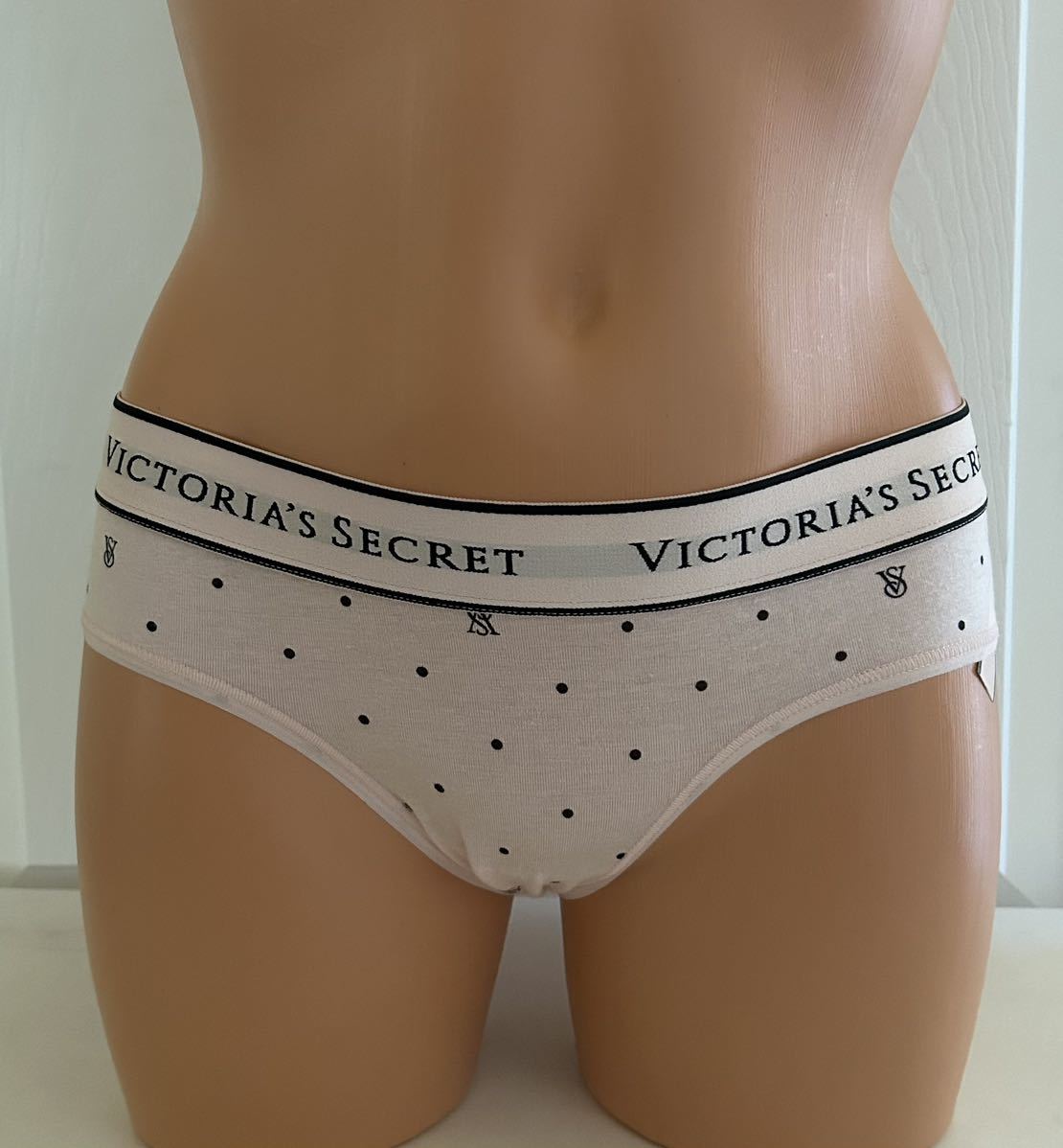 【送料無料】新品■50 ヴィクトリアシークレット Victoria's Secret ヒップハング コットン ショーツ XS (日本サイズ XS～S位) ピンクoc_画像2