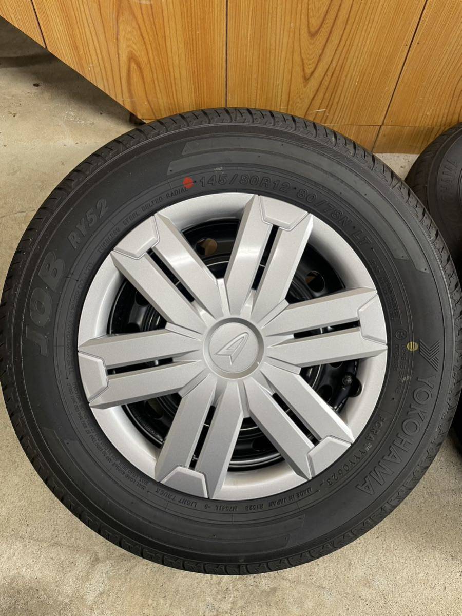 ダイハツ 新型アトレー・ハイゼット 145/80R12 80/78 LT 純正タイヤ