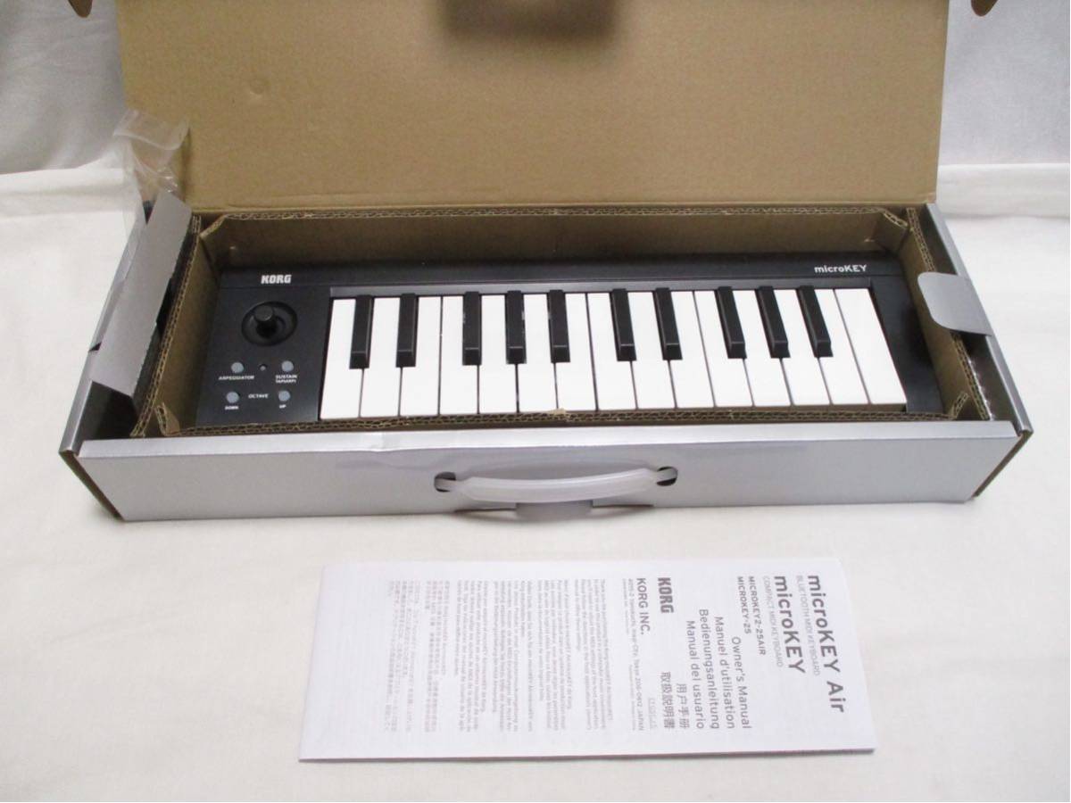 M231027B80★KORG MIDIキーボード MICRO KEY-25★ヤフオクおてがる発送！★_画像3