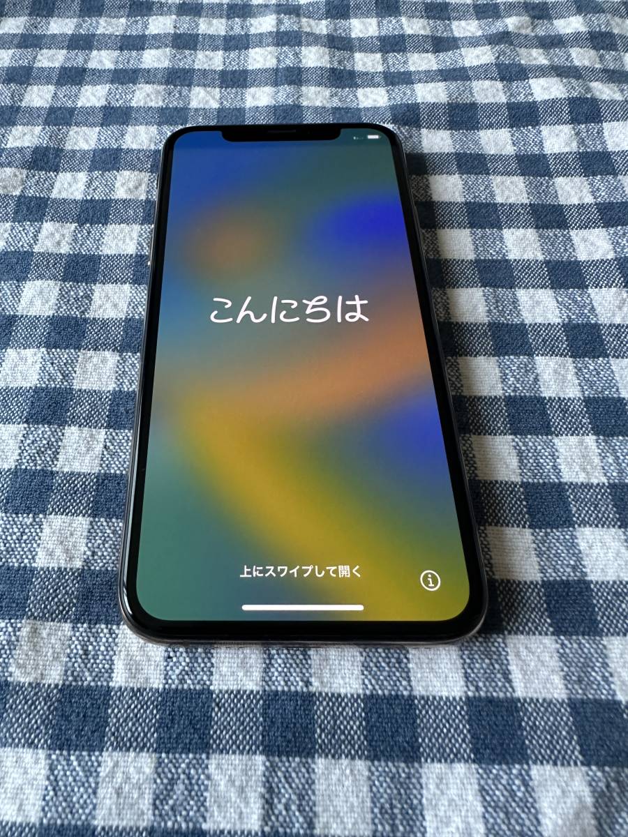 iPhone XS ゴールド 64GB SIMロック解除済み 美品 本体のみ-