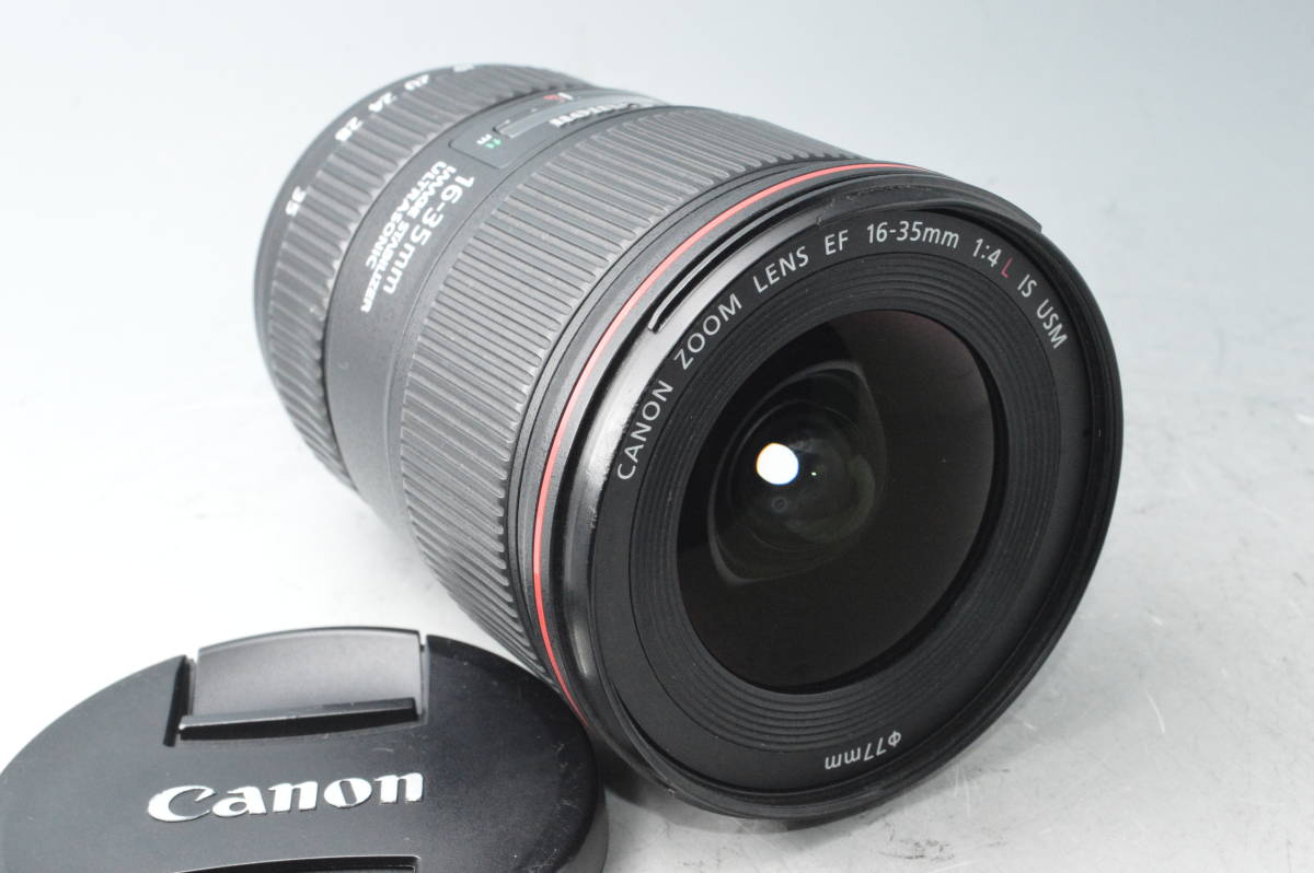 #9815【外観美品】 Canon キヤノン EF16-35mm F4L IS USM_画像2
