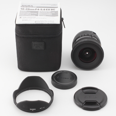 #JA66 【美品】 SIGMA シグマ 10-20mm F4-5.6 EX DC HSM Canon キヤノン用の画像1