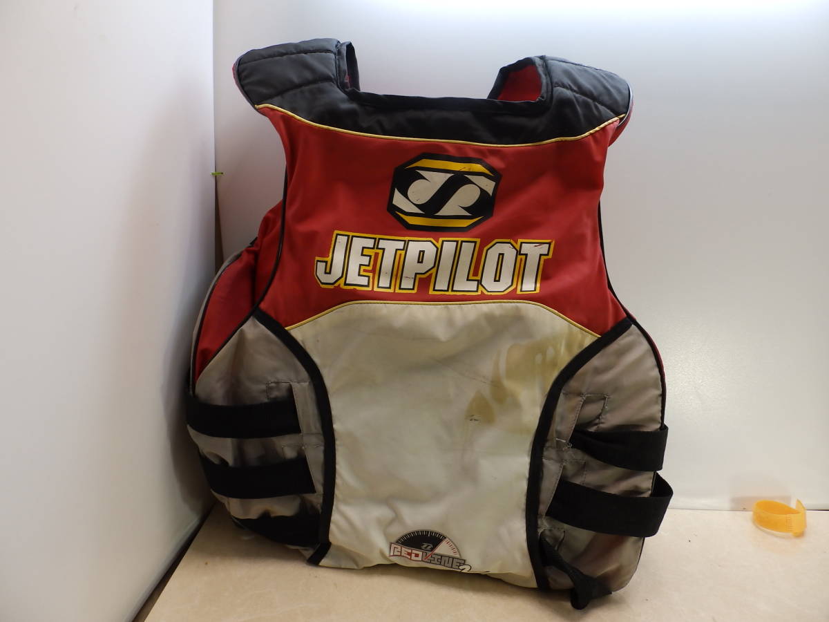 JETPILOT ジェットスキー ライフジャケット XLsize 水上バイク 42TO50 IN(107-127cm) 中古！_画像2