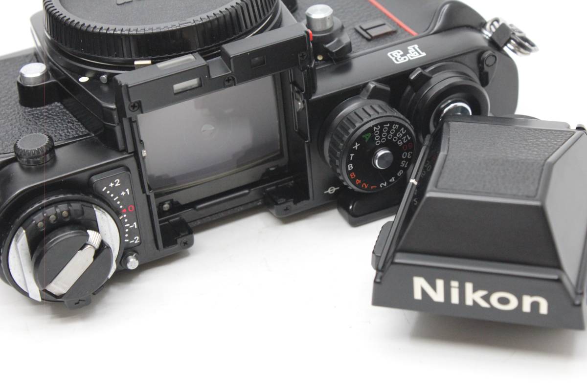 【動作確認済／極上美品】 ニコン Nikon F3 アイレベル ボディ 141万番 レザーケース CF-20 MT3963_画像5