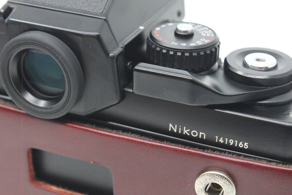 【動作確認済／極上美品】 ニコン Nikon F3 アイレベル ボディ 141万番 レザーケース CF-20 MT3963_画像4